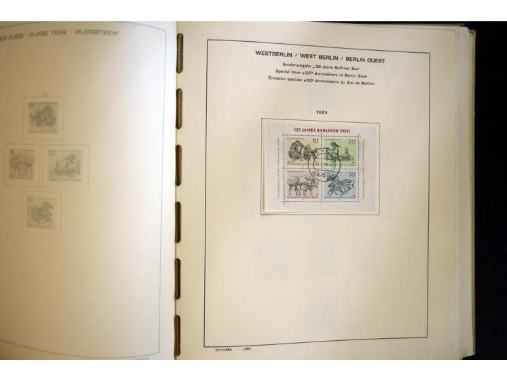 1945/85, umfangreicher ungebrauchter/postfrischer und gestempelter Bestand mit vielen besseren Werten und Ausgaben, teils meh