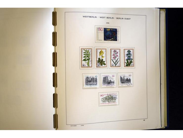 1945/85, umfangreicher ungebrauchter/postfrischer und gestempelter Bestand mit vielen besseren Werten und Ausgaben, teils meh