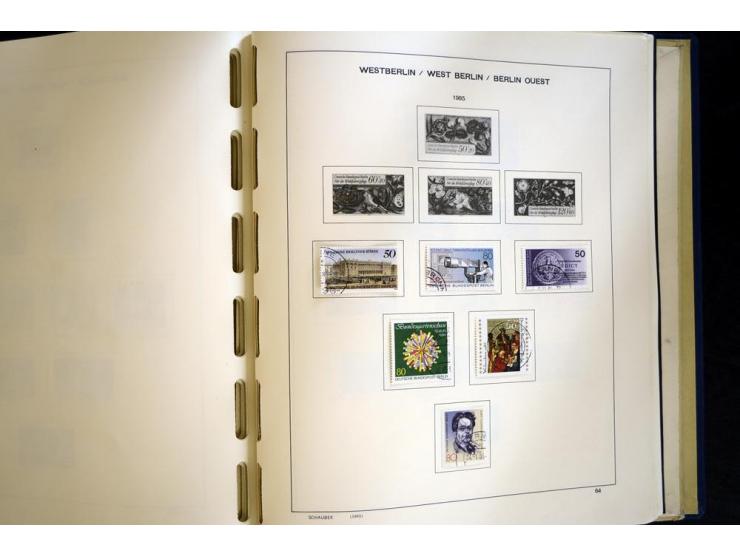 1945/85, umfangreicher ungebrauchter/postfrischer und gestempelter Bestand mit vielen besseren Werten und Ausgaben, teils meh