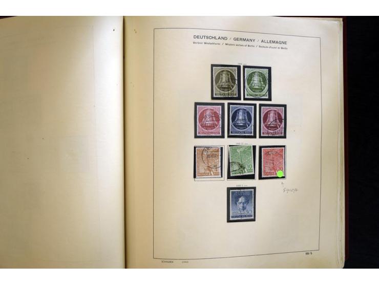1945/85, umfangreicher ungebrauchter/postfrischer und gestempelter Bestand mit vielen besseren Werten und Ausgaben, teils meh