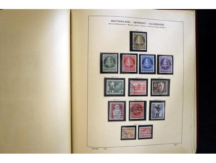 1945/85, umfangreicher ungebrauchter/postfrischer und gestempelter Bestand mit vielen besseren Werten und Ausgaben, teils meh