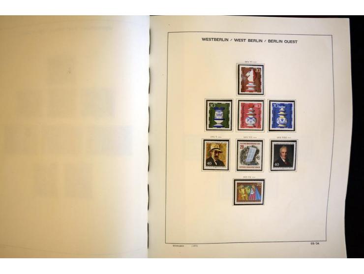 1945/85, umfangreicher ungebrauchter/postfrischer und gestempelter Bestand mit vielen besseren Werten und Ausgaben, teils meh