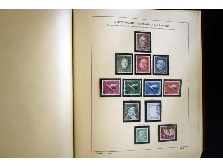 1945/85, umfangreicher ungebrauchter/postfrischer und gestempelter Bestand mit vielen besseren Werten und Ausgaben, teils meh