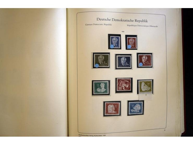 1945/85, umfangreicher ungebrauchter/postfrischer und gestempelter Bestand mit vielen besseren Werten und Ausgaben, teils meh