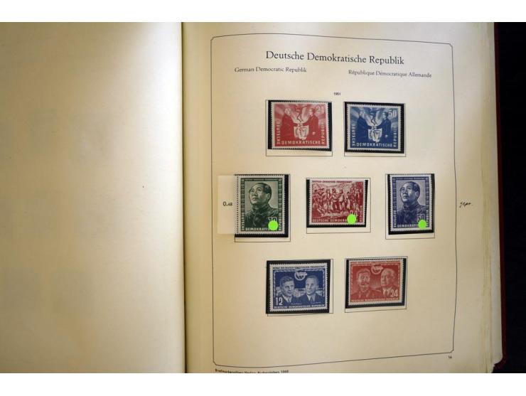 1945/85, umfangreicher ungebrauchter/postfrischer und gestempelter Bestand mit vielen besseren Werten und Ausgaben, teils meh