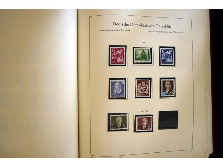 1945/85, umfangreicher ungebrauchter/postfrischer und gestempelter Bestand mit vielen besseren Werten und Ausgaben, teils meh