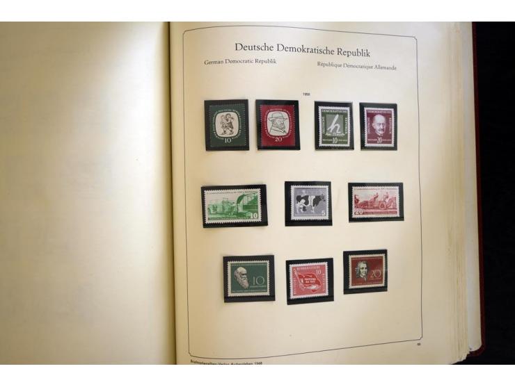 1945/85, umfangreicher ungebrauchter/postfrischer und gestempelter Bestand mit vielen besseren Werten und Ausgaben, teils meh