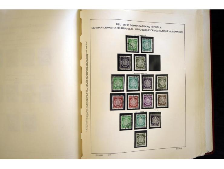 1945/85, umfangreicher ungebrauchter/postfrischer und gestempelter Bestand mit vielen besseren Werten und Ausgaben, teils meh