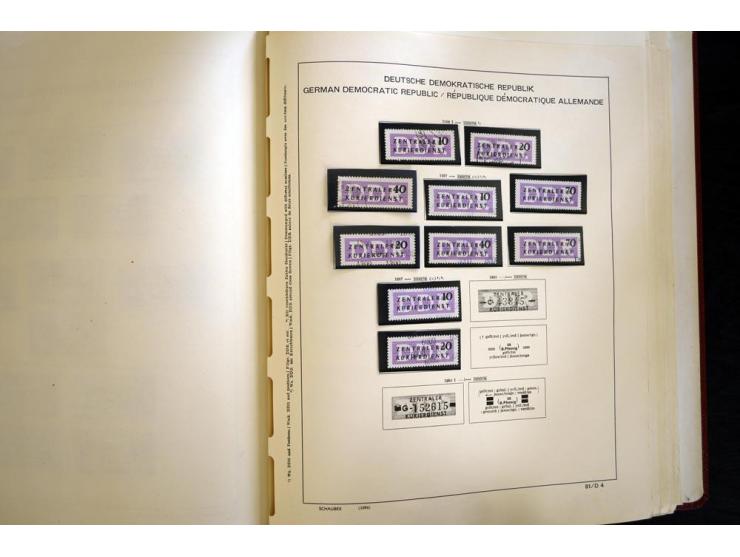 1945/85, umfangreicher ungebrauchter/postfrischer und gestempelter Bestand mit vielen besseren Werten und Ausgaben, teils meh