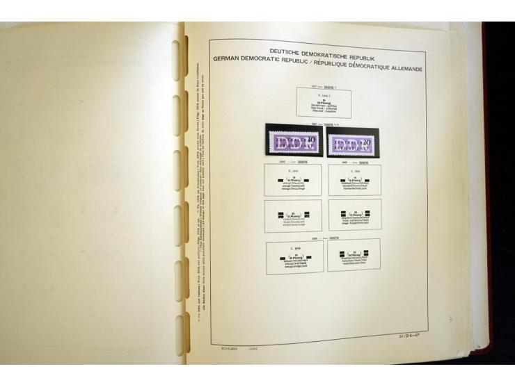 1945/85, umfangreicher ungebrauchter/postfrischer und gestempelter Bestand mit vielen besseren Werten und Ausgaben, teils meh