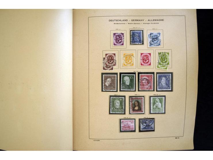 1945/85, umfangreicher ungebrauchter/postfrischer und gestempelter Bestand mit vielen besseren Werten und Ausgaben, teils meh