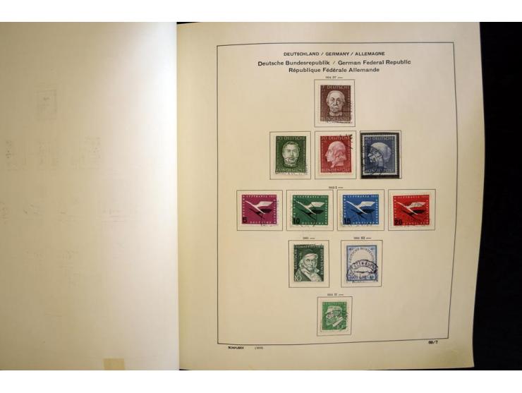1945/85, umfangreicher ungebrauchter/postfrischer und gestempelter Bestand mit vielen besseren Werten und Ausgaben, teils meh