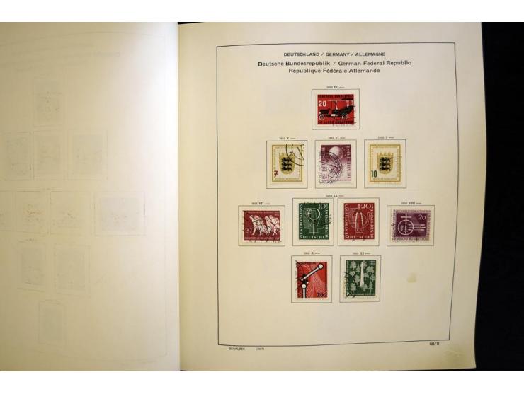 1945/85, umfangreicher ungebrauchter/postfrischer und gestempelter Bestand mit vielen besseren Werten und Ausgaben, teils meh