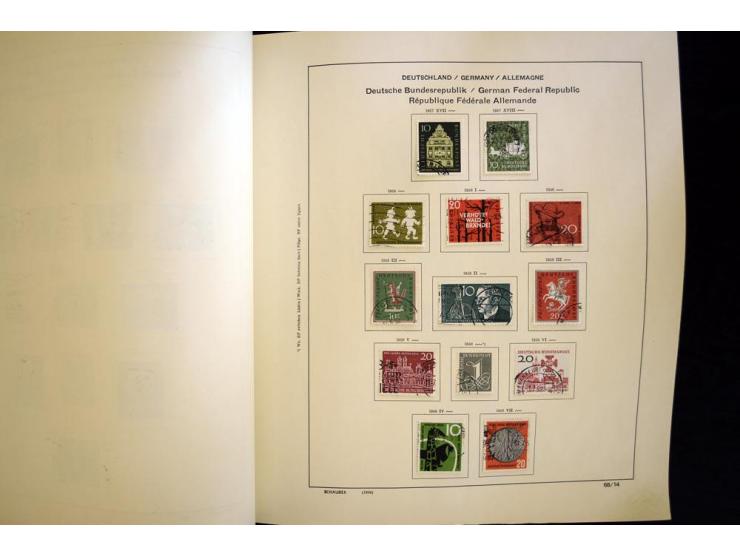 1945/85, umfangreicher ungebrauchter/postfrischer und gestempelter Bestand mit vielen besseren Werten und Ausgaben, teils meh