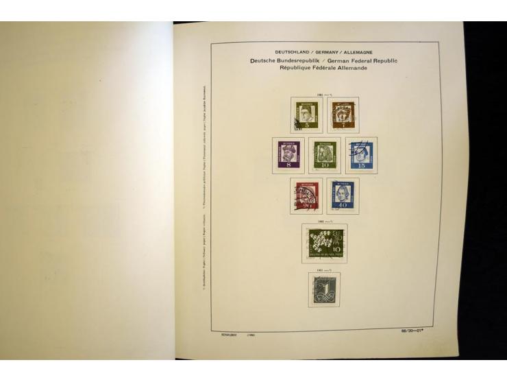 1945/85, umfangreicher ungebrauchter/postfrischer und gestempelter Bestand mit vielen besseren Werten und Ausgaben, teils meh