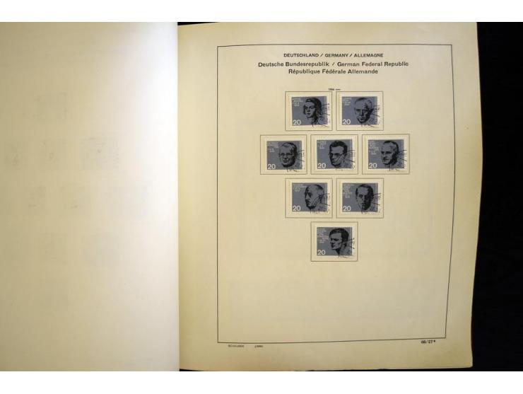 1945/85, umfangreicher ungebrauchter/postfrischer und gestempelter Bestand mit vielen besseren Werten und Ausgaben, teils meh