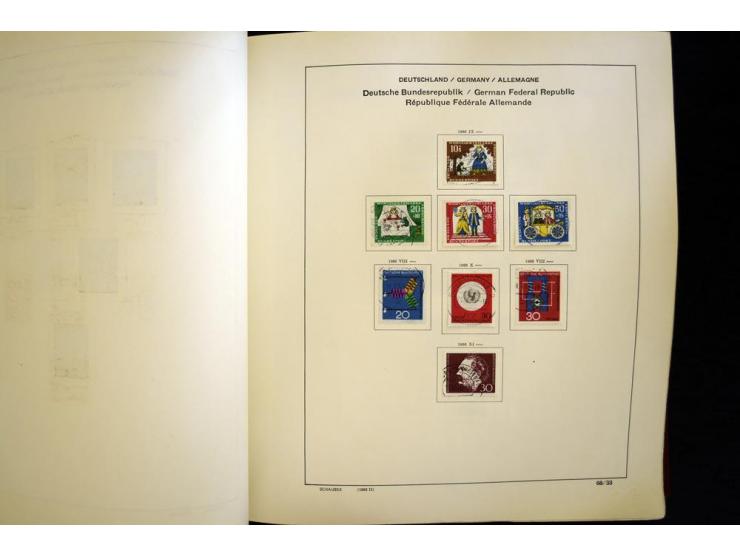 1945/85, umfangreicher ungebrauchter/postfrischer und gestempelter Bestand mit vielen besseren Werten und Ausgaben, teils meh