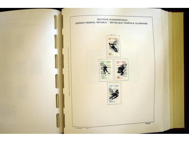 1945/85, umfangreicher ungebrauchter/postfrischer und gestempelter Bestand mit vielen besseren Werten und Ausgaben, teils meh