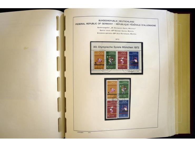 1945/85, umfangreicher ungebrauchter/postfrischer und gestempelter Bestand mit vielen besseren Werten und Ausgaben, teils meh