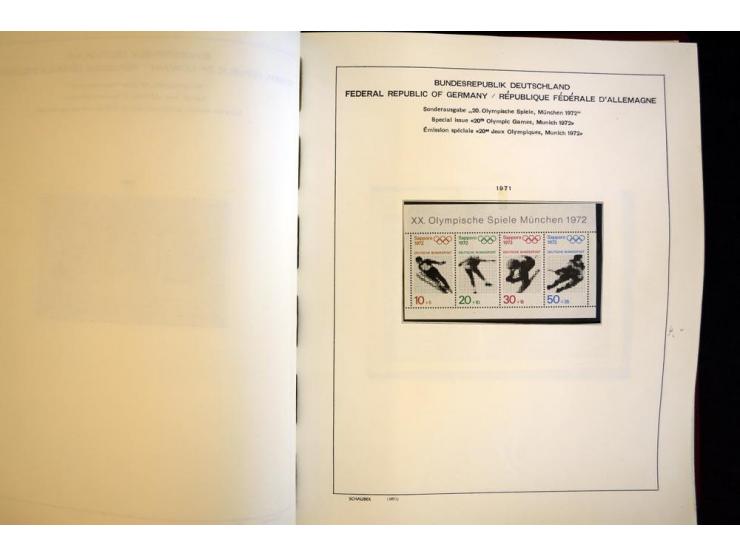 1945/85, umfangreicher ungebrauchter/postfrischer und gestempelter Bestand mit vielen besseren Werten und Ausgaben, teils meh