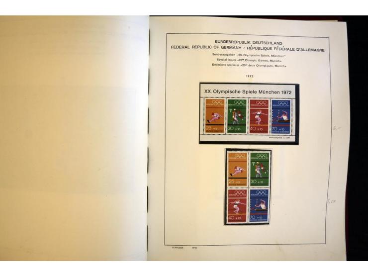 1945/85, umfangreicher ungebrauchter/postfrischer und gestempelter Bestand mit vielen besseren Werten und Ausgaben, teils meh