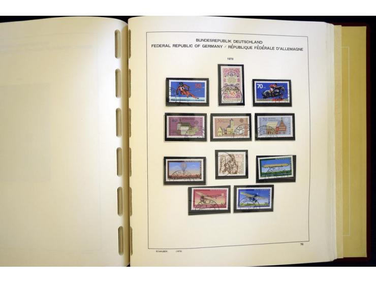 1945/85, umfangreicher ungebrauchter/postfrischer und gestempelter Bestand mit vielen besseren Werten und Ausgaben, teils meh