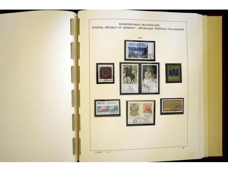 1945/85, umfangreicher ungebrauchter/postfrischer und gestempelter Bestand mit vielen besseren Werten und Ausgaben, teils meh