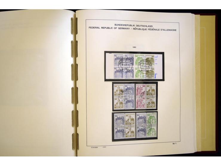 1945/85, umfangreicher ungebrauchter/postfrischer und gestempelter Bestand mit vielen besseren Werten und Ausgaben, teils meh