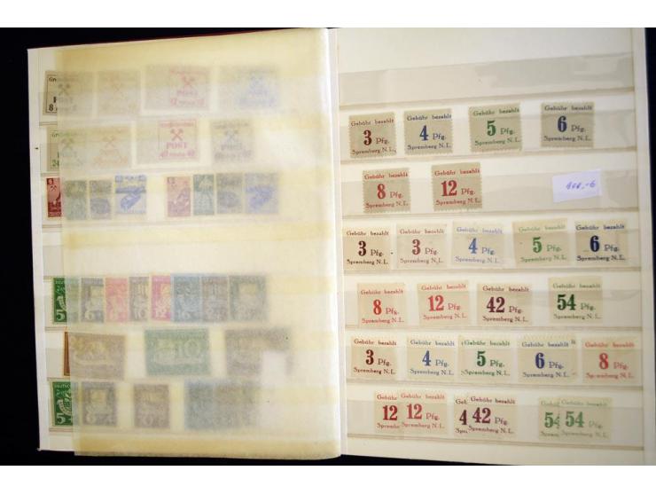 1945/85, umfangreicher ungebrauchter/postfrischer und gestempelter Bestand mit vielen besseren Werten und Ausgaben, teils meh