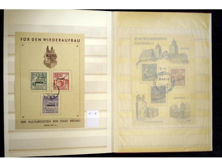 1945/85, umfangreicher ungebrauchter/postfrischer und gestempelter Bestand mit vielen besseren Werten und Ausgaben, teils meh