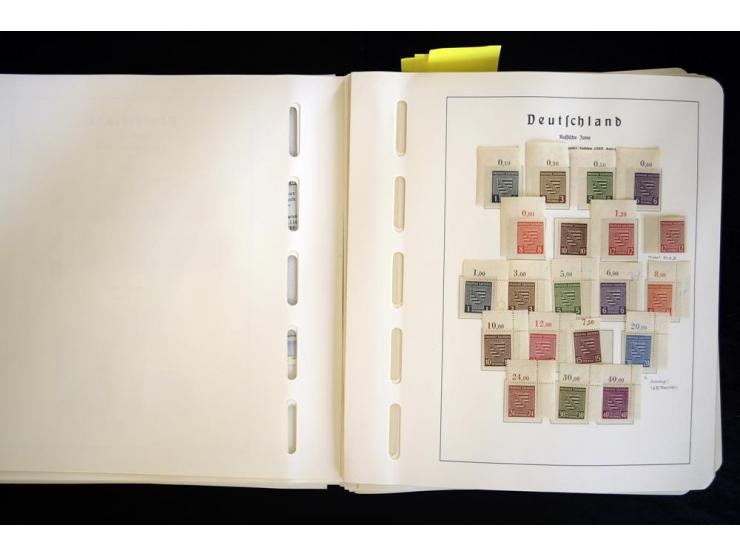 1945/48, sehr schöne postfrische Sammlung, in den Hauptnummern augenscheinlich überkomplette Sammlung, außerdem viele weitere