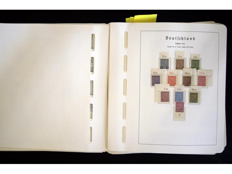 1945/48, sehr schöne postfrische Sammlung, in den Hauptnummern augenscheinlich überkomplette Sammlung, außerdem viele weitere