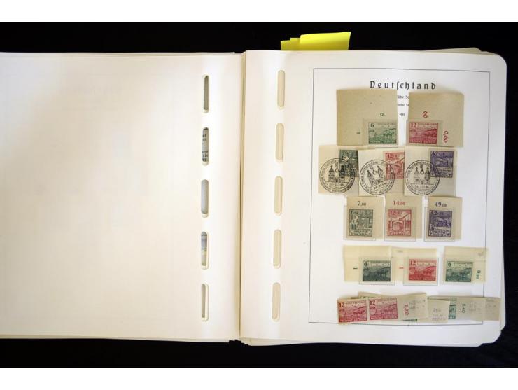 1945/48, sehr schöne postfrische Sammlung, in den Hauptnummern augenscheinlich überkomplette Sammlung, außerdem viele weitere