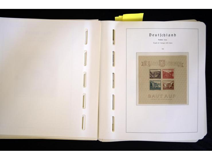 1945/48, sehr schöne postfrische Sammlung, in den Hauptnummern augenscheinlich überkomplette Sammlung, außerdem viele weitere