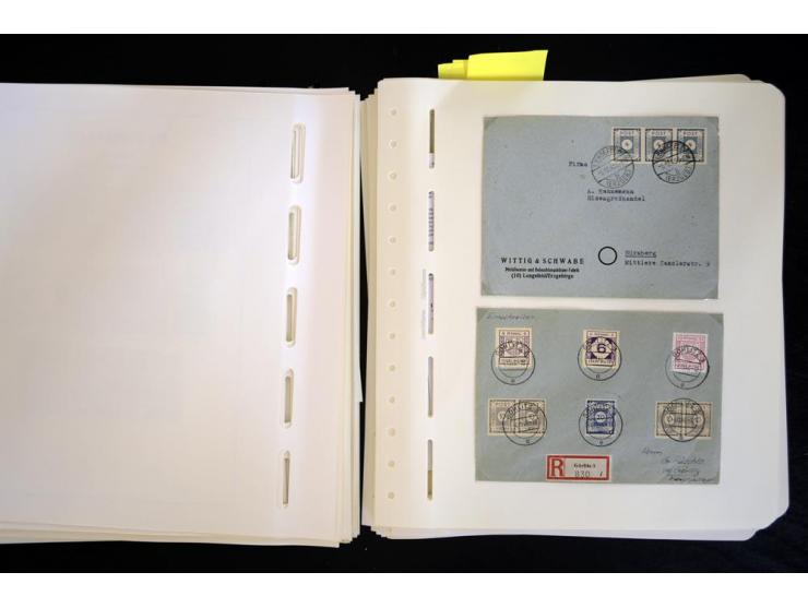 1945/48, sehr schöne postfrische Sammlung, in den Hauptnummern augenscheinlich überkomplette Sammlung, außerdem viele weitere