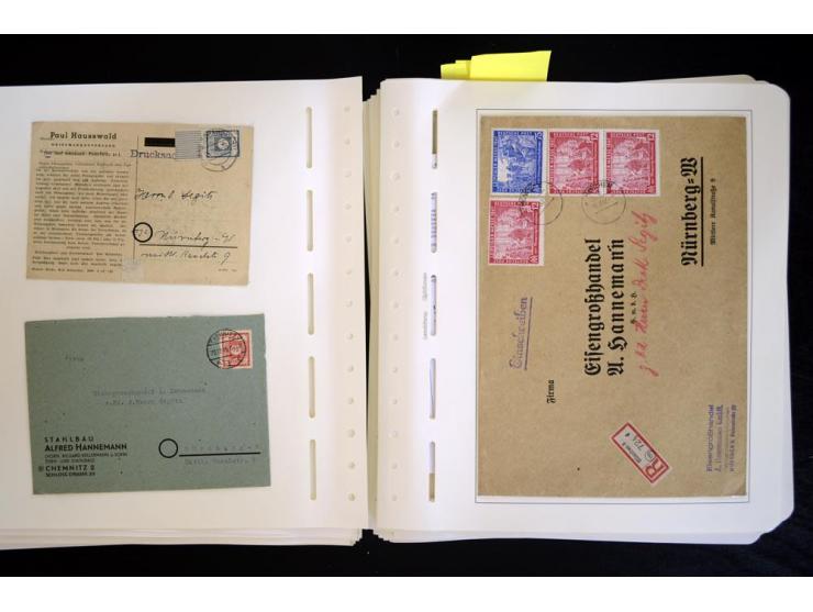 1945/48, sehr schöne postfrische Sammlung, in den Hauptnummern augenscheinlich überkomplette Sammlung, außerdem viele weitere