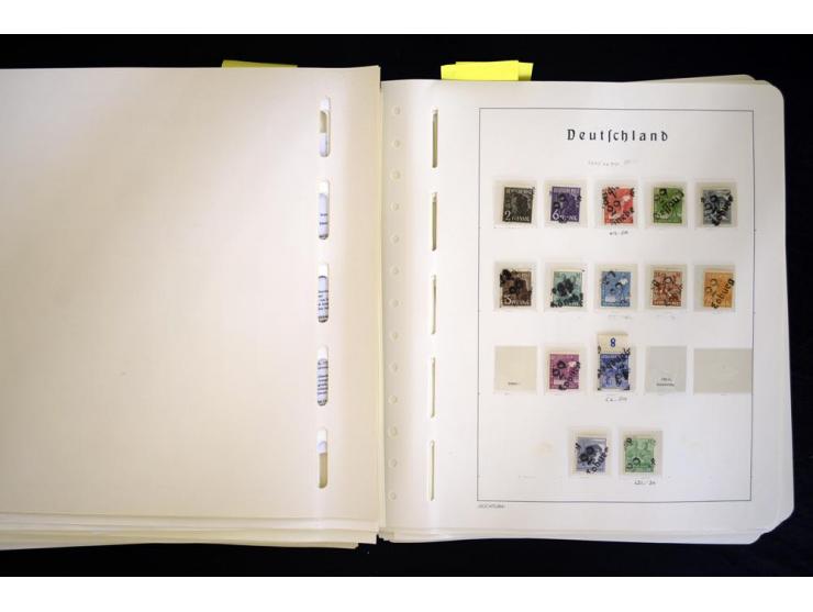 1945/48, sehr schöne postfrische Sammlung, in den Hauptnummern augenscheinlich überkomplette Sammlung, außerdem viele weitere