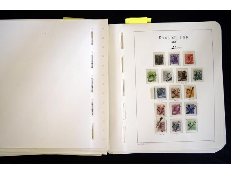 1945/48, sehr schöne postfrische Sammlung, in den Hauptnummern augenscheinlich überkomplette Sammlung, außerdem viele weitere
