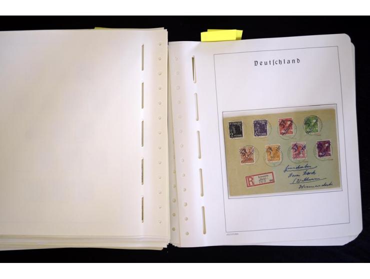 1945/48, sehr schöne postfrische Sammlung, in den Hauptnummern augenscheinlich überkomplette Sammlung, außerdem viele weitere