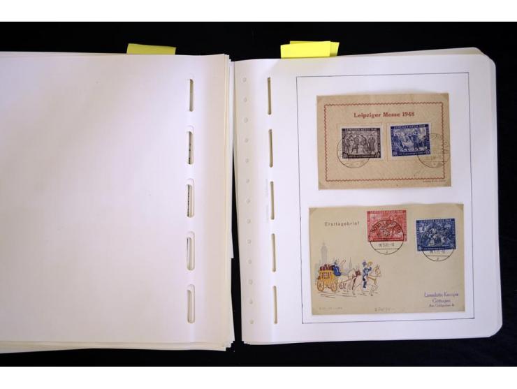 1945/48, sehr schöne postfrische Sammlung, in den Hauptnummern augenscheinlich überkomplette Sammlung, außerdem viele weitere