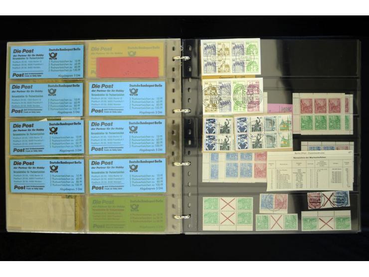 1948/1990, umfangreicher Sammlerbestand in 16 Alben, vieles mehrfach, dabei u.a. Mi.-Nr.  27, 32, 33, 34, 38(2) ,39(2) ,40(2)