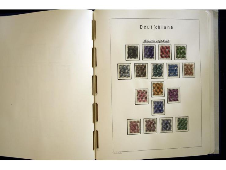 1945/49, sehr schöne und hochwertige, postfrische Sammlung, dabei viele Werte aus Bogenecken, mit etlichen seltenen Ausgaben,