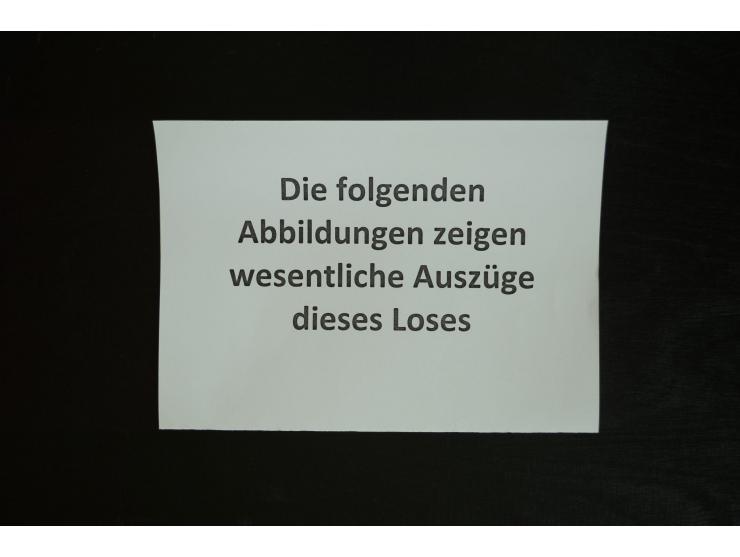 1949/95, postfrische Spezialsammlung, fast ausschließlich Rand- und vor allem Eckrandstücke, dabei auch Paare und 4er-Blocks,