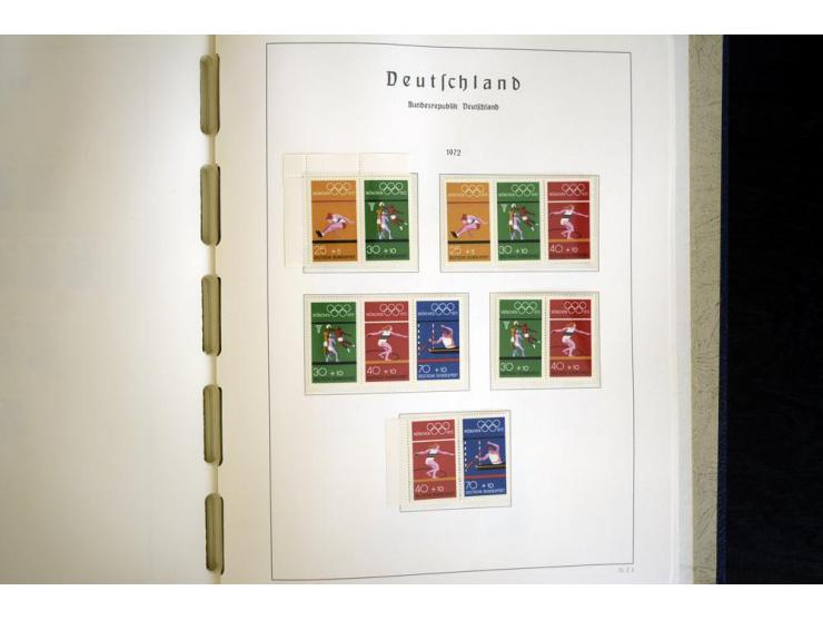1949/90, postfrisch, in den Hauptnummern weit überkomplette Sammlung, dabei fast alle Werte aus Bogenecke, dabei u.a. Mi.-Nr.