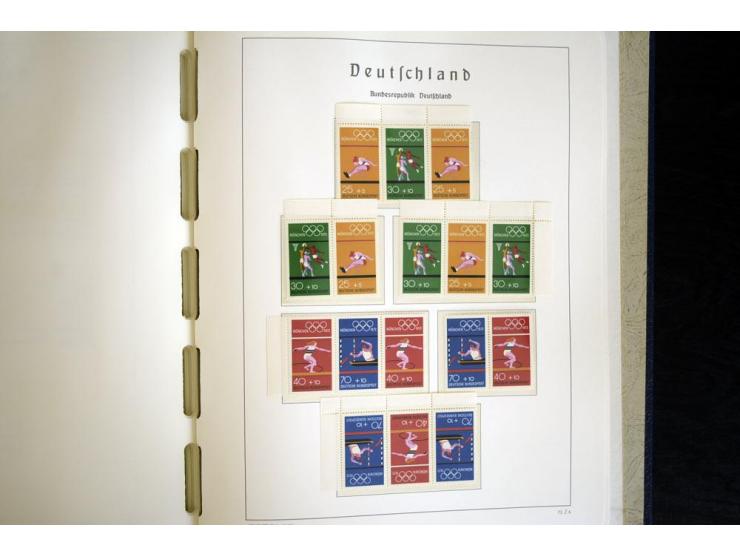 1949/90, postfrisch, in den Hauptnummern weit überkomplette Sammlung, dabei fast alle Werte aus Bogenecke, dabei u.a. Mi.-Nr.