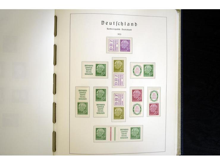 1949/90, postfrisch, in den Hauptnummern weit überkomplette Sammlung, dabei fast alle Werte aus Bogenecke, dabei u.a. Mi.-Nr.