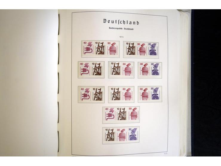 1949/90, postfrisch, in den Hauptnummern weit überkomplette Sammlung, dabei fast alle Werte aus Bogenecke, dabei u.a. Mi.-Nr.