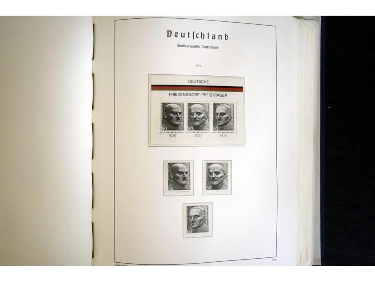 1949/90, postfrisch, in den Hauptnummern weit überkomplette Sammlung, dabei fast alle Werte aus Bogenecke, dabei u.a. Mi.-Nr.