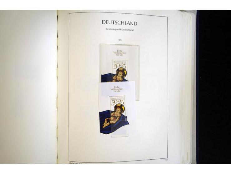 1949/90, postfrisch, in den Hauptnummern weit überkomplette Sammlung, dabei fast alle Werte aus Bogenecke, dabei u.a. Mi.-Nr.