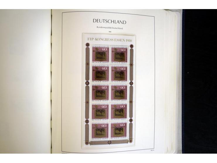 1949/90, postfrisch, in den Hauptnummern weit überkomplette Sammlung, dabei fast alle Werte aus Bogenecke, dabei u.a. Mi.-Nr.